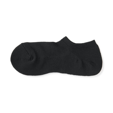 Pile Sneaker Socks Black 25-27cm (US W9-11 M7.5-10) MUJI