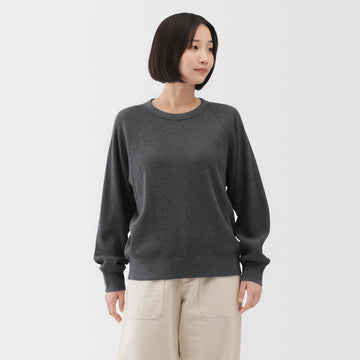 Waffle Crew Neck T-Shirt MUJI