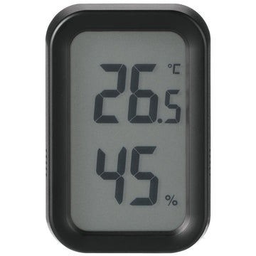 Digital Temperature and Humidity Meter - Black MUJI