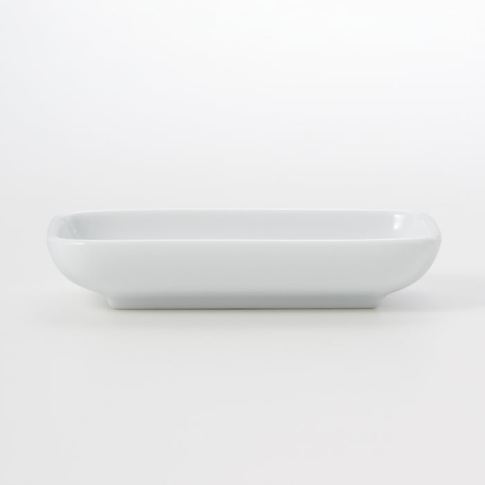 White Porcelain Rectangular Dish | Japanese Porcelain | MUJI Canada