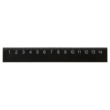 Ruler - Black MUJI