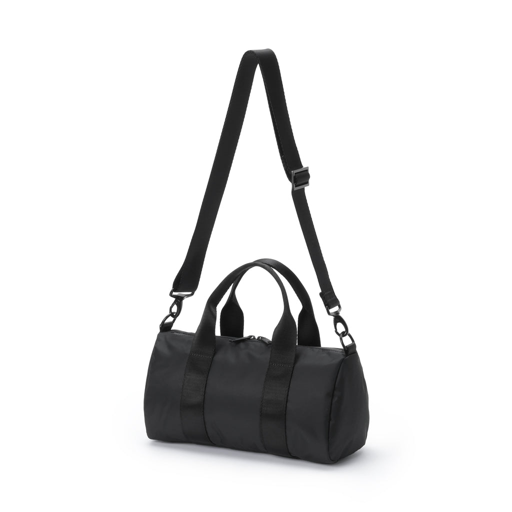 Labo Recycled Nylon Mini Boston Bag | Shoulder Bag | MUJI Canada
