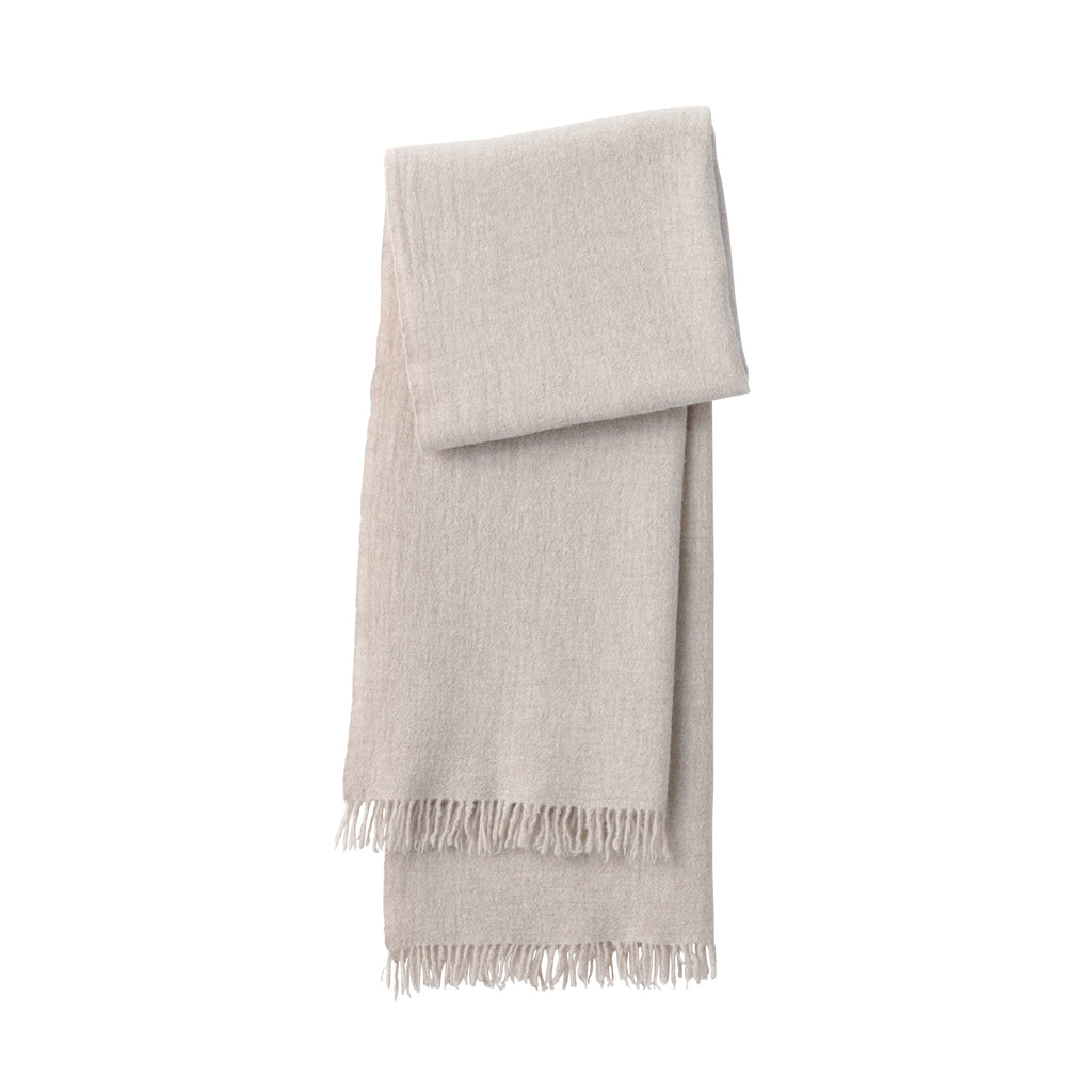 Fluffy Wool Blanket Stole | Winter Accessories | MUJI Canada