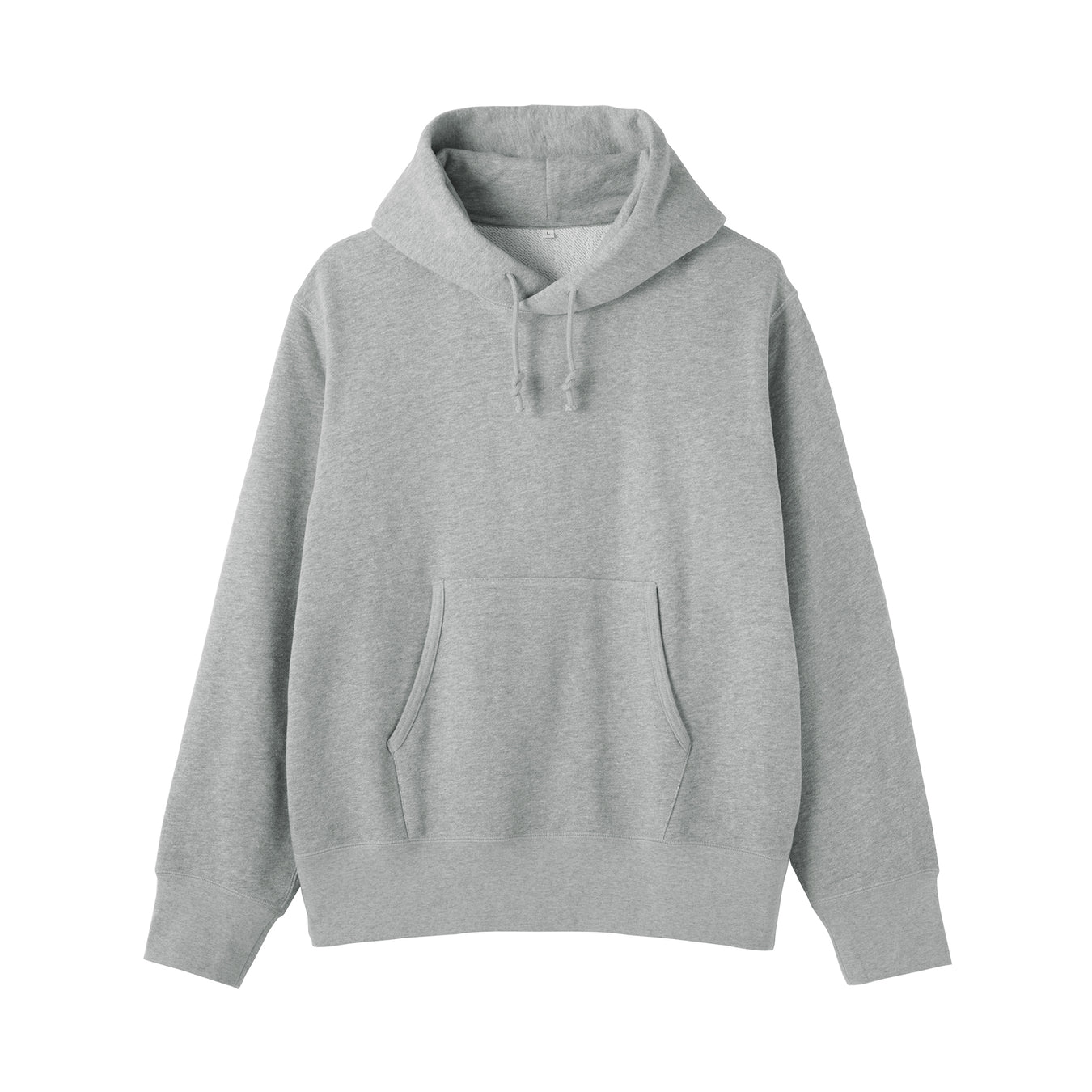 Labo Loopwheel Sweatshirt Hoodie Grey MUJI