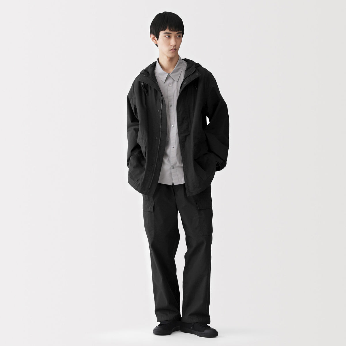 Labo Cotton Canvas Cargo Pants | Men's Bottoms | MUJI Canada
