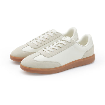 Soft Insole Combination Sneakers - Off White MUJI