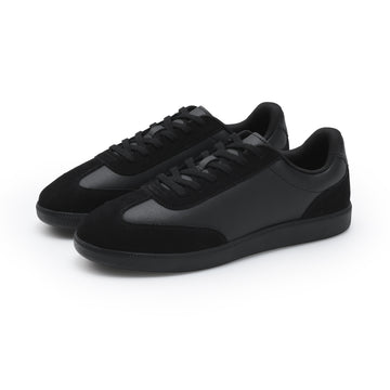 Soft Insole Combination Sneakers - Black MUJI