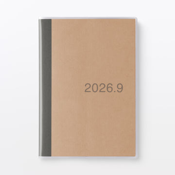 B6 Monthly Planner From Aug. 2026 - Mon. Start MUJI