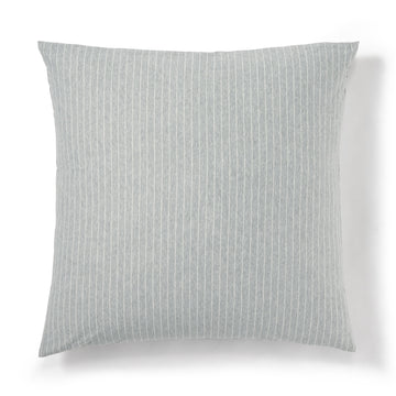 Cotton Cool Touch Big Cushion Grey Stripe MUJI