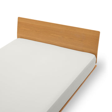 Cooling Fitted Sheet Grey MUJI