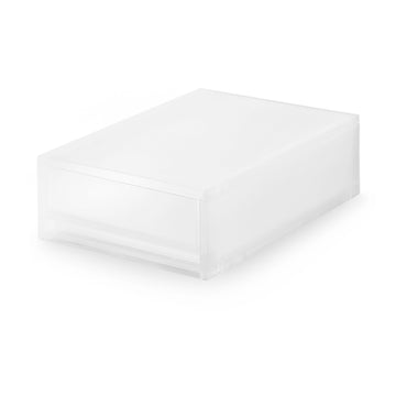 Polypropylene Storage Case Drawer Shallow (W26 x D37 x H12 cm) MUJI