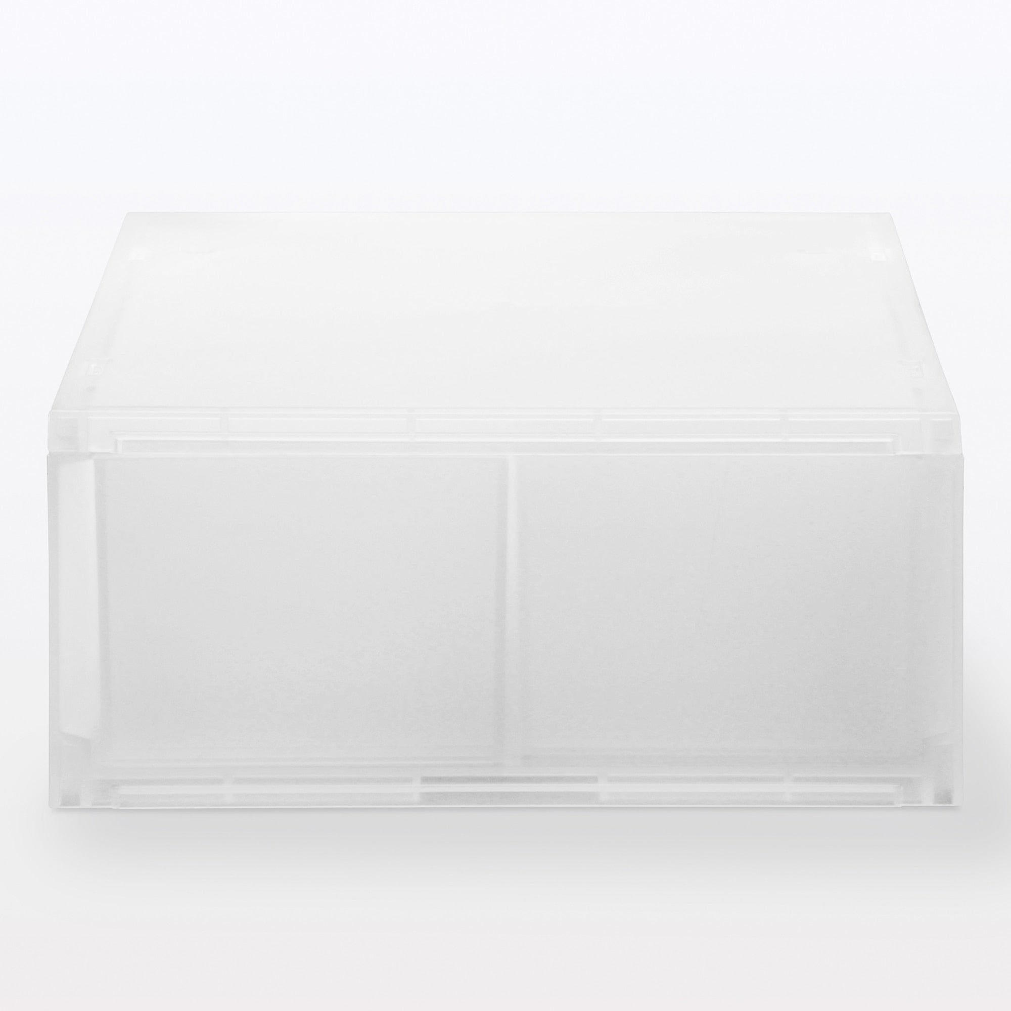 Polypropylene Storage Case Drawer Shallow with Partition (W26 x D37 x H12 cm)