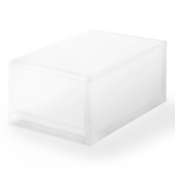 Polypropylene Storage Case Drawer Deep (W26 x D37 x H17.5 cm) MUJI