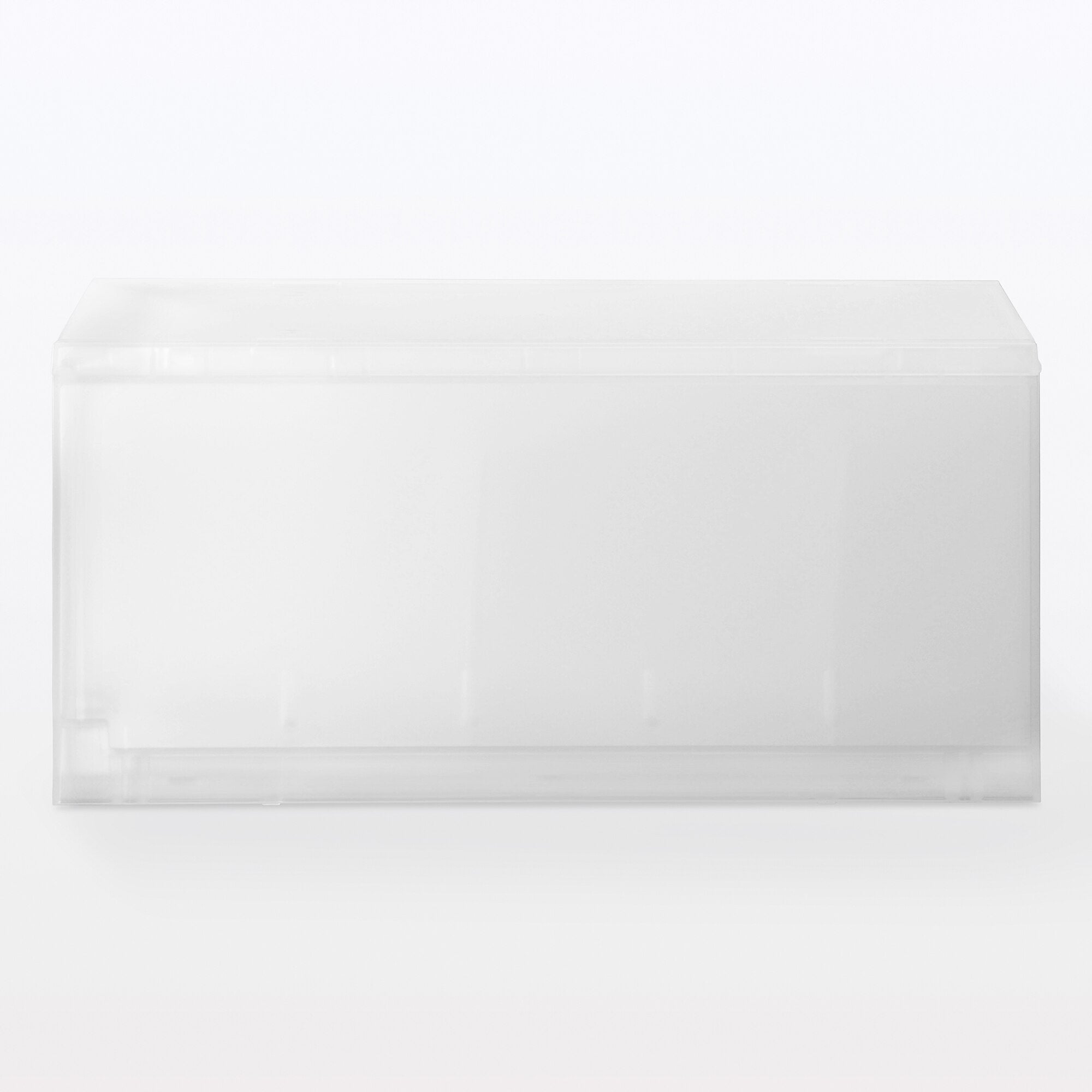 Polypropylene Storage Case Drawer Slim Deep with Partition (W14 x D37 x H17.5 cm)