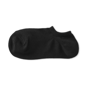 Sneaker Socks Black 23-25cm (US W7-9 M5-7.5) MUJI