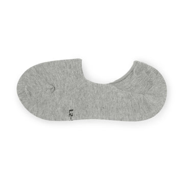Silicone Grip No-Show Socks Grey MUJI