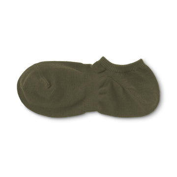 Sneaker Socks Khaki Green MUJI