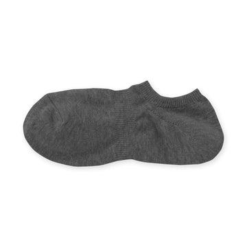 Sneaker Socks Charcoal Grey MUJI
