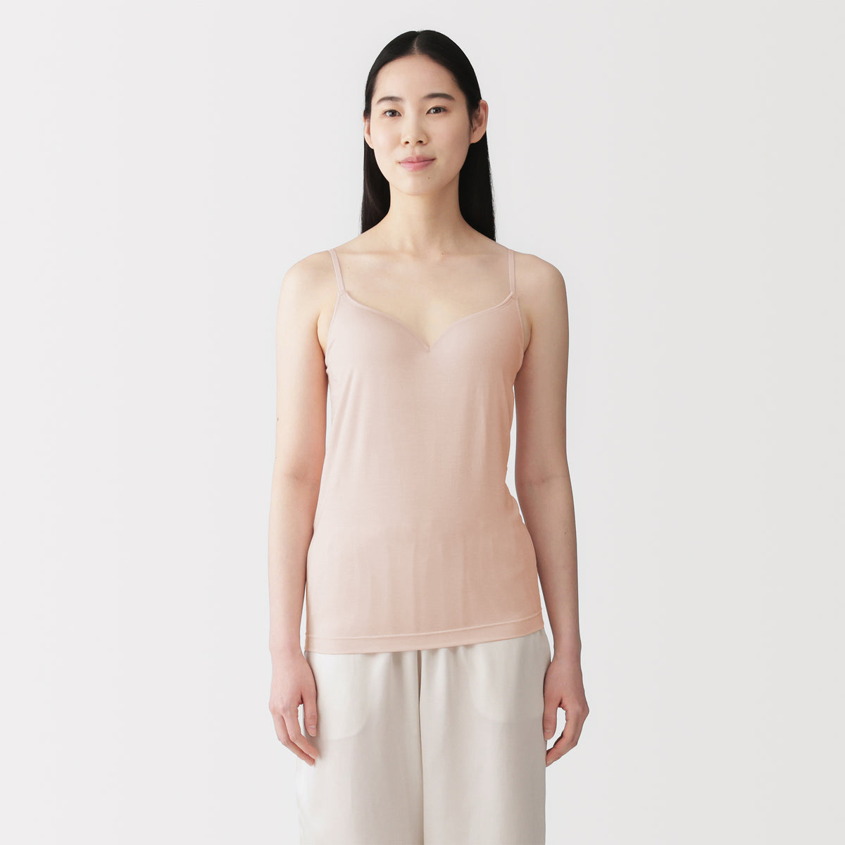 Lyocell Blend Bra Camisole | Women's Innerwear | MUJI Canada