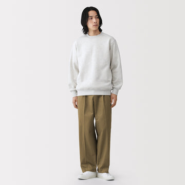 Chino Wide Darted Pants MUJI