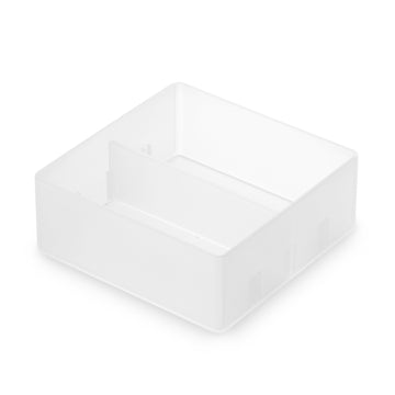 Polypropylene Desk Organizer 1 (W10 x D10 x H4 cm) MUJI