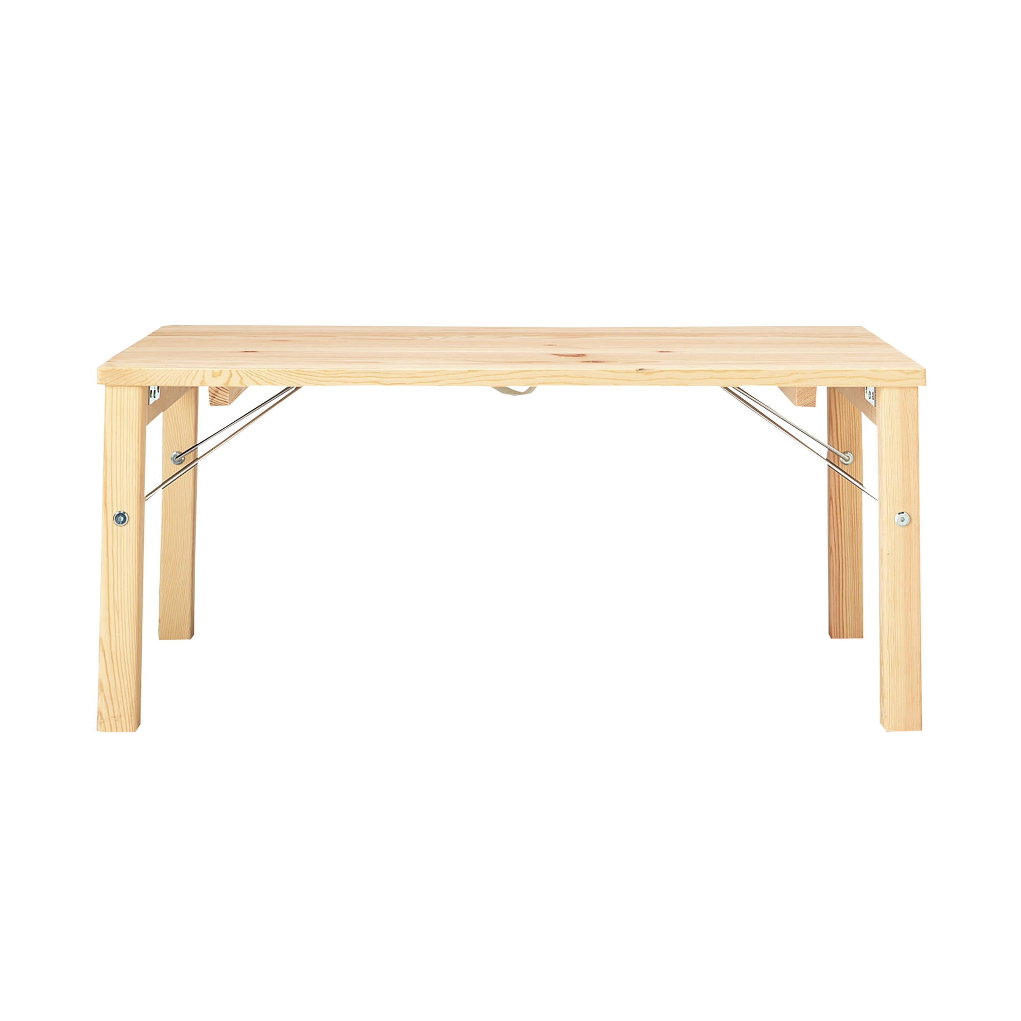 Pine Wood Folding Low Table