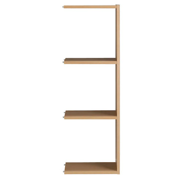 Additional Stacking Shelf - Oak - 3 Tiers MUJI
