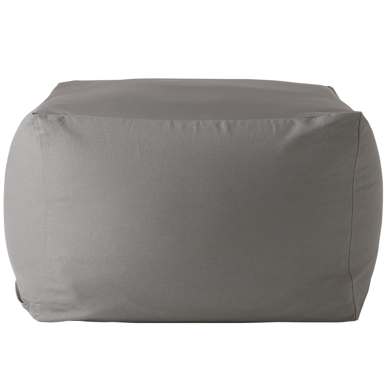 Cotton Canvas Cover For Body Fit Cushion - Charcoal Grey (Cushion Sold Separately) MUJI
