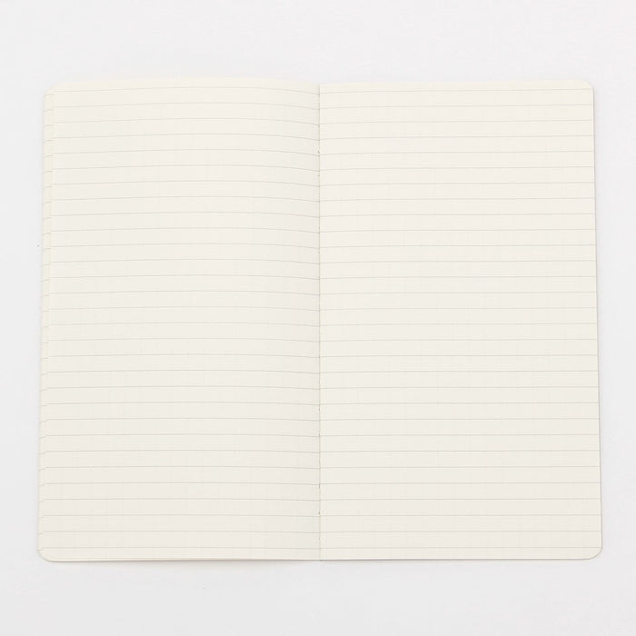 Grid Open Notebook Open-Flat Dashed Grid Notebook Slim | Stationery | MUJI Canada