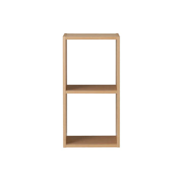 Stacking Shelf - Oak - 2 Tiers MUJI