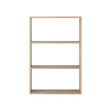 Stacking Shelf - Oak - Wide Type - 3 Tiers Default Title MUJI