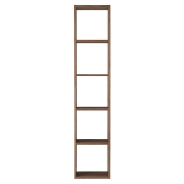 Stacking Shelf - Walnut - 5 Tiers MUJI