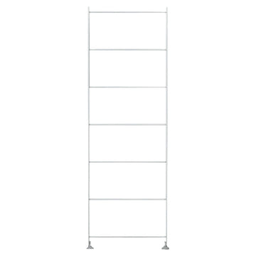 SUS Shelving Unit Additional Frame - White Grey - Medium MUJI