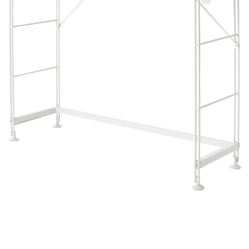 SUS Shelving Unit Frame Reinforcement Part - White Grey - Wide MUJI