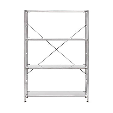 SUS Stainless Steel Wide Shelving Unit - Medium MUJI