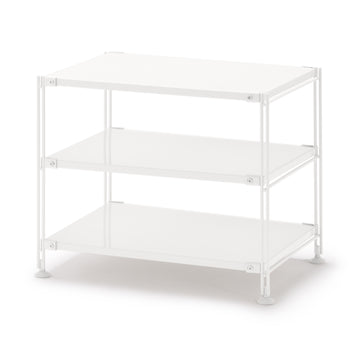 SUS Shelving Unit - White Grey - Regular - Mini MUJI