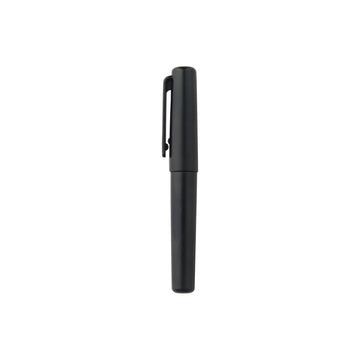 Compact Gel Ink Ballpoint Pen Cap Type 0.5 mm - Black MUJI