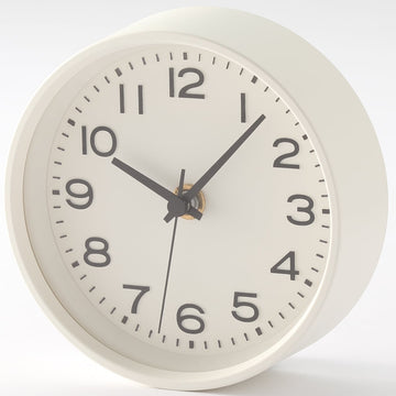 Analog Clock with Stand MUJI