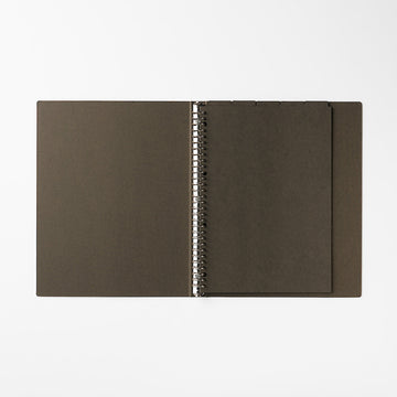 Binder Index - Dark Grey (5 Piece Set) MUJI