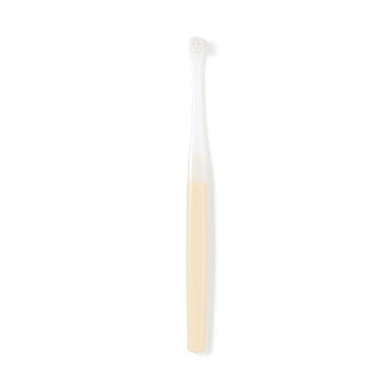 Replaceable Head Compact Medium Toothbrush - Yellow MUJI