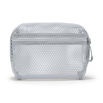 Gusset Mesh Case Small - Grey MUJI