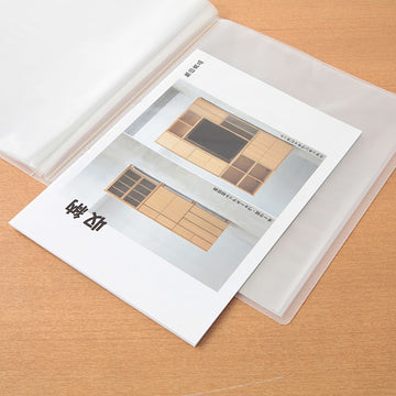 Polypropylene Soft Film Clear Folder A4 Wide MUJI