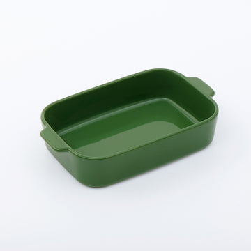 Stoneware Baking Dish Oven Tray - Green MUJI