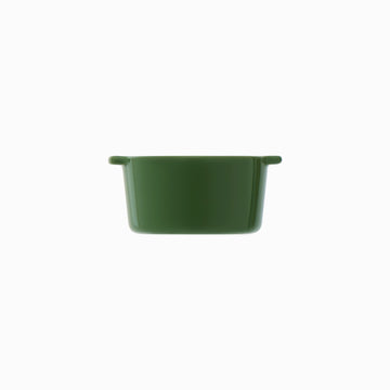 Stoneware Mini Cocotte Bowl (Dia. 11.5 cm) - Green MUJI