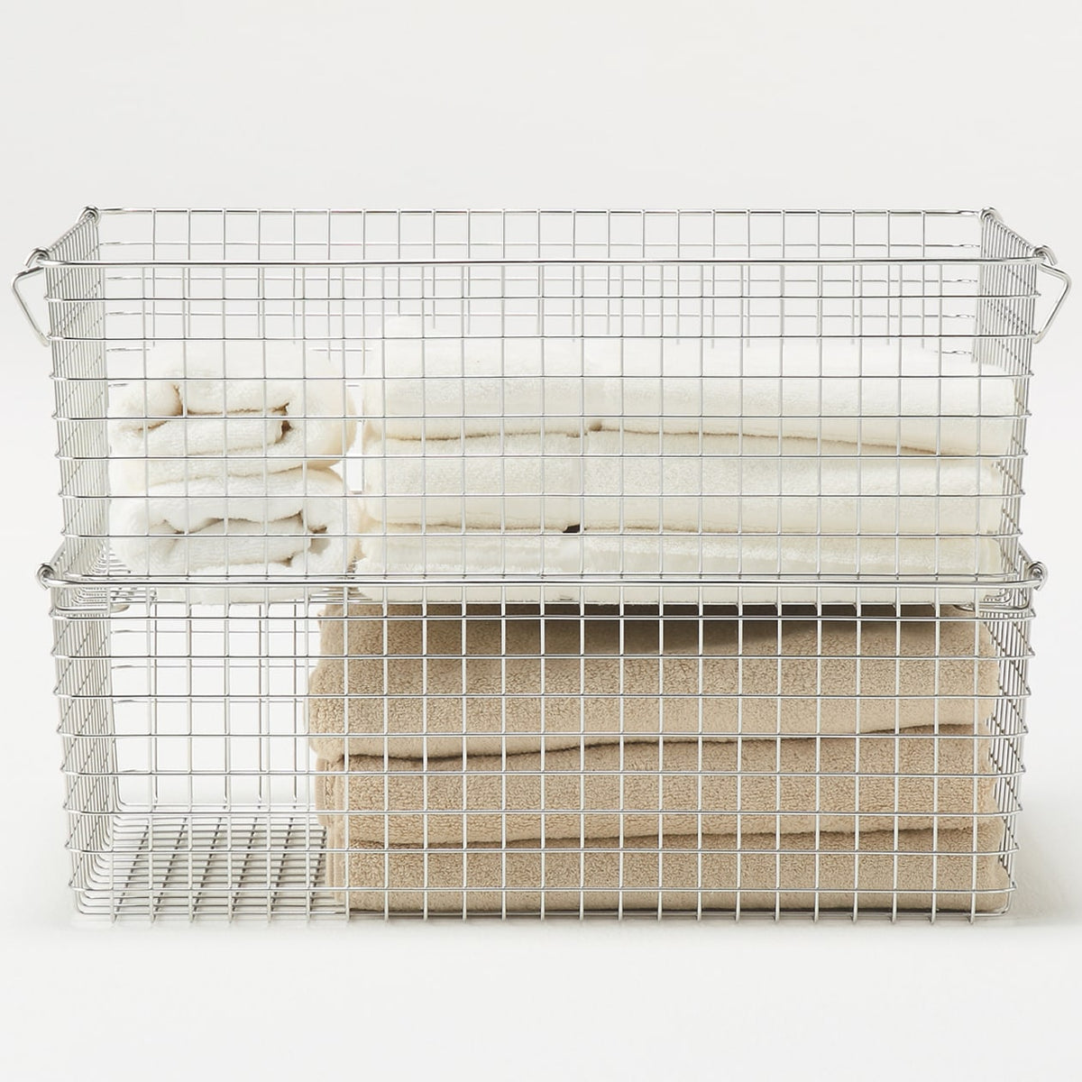 Stainless Steel Wire Basket 6 Kitchen Bathroom Storage MUJI Canada   4550344831519 04 Org 1200x1200 