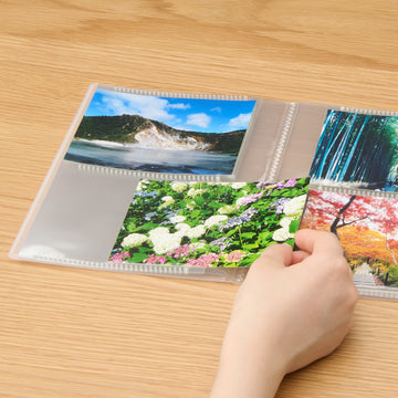 Polypropylene High Transparency Photo Album 2 Rows MUJI