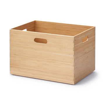 Stackable Bamboo Box - Large W37 x D26 x H24.5 cm MUJI
