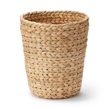 Water Hyacinth Basket - Round - Deep Dia. 26 x H30 cm MUJI