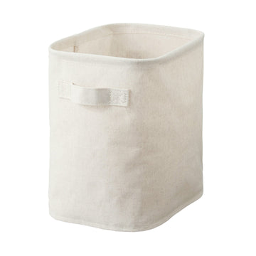 Polyester Cotton Linen Soft Box Medium Half MUJI