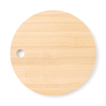 Rubberwood Round Cutting Board - Large MUJI